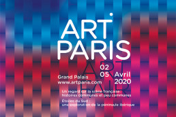 Visuel de communication Art Paris avril 2020