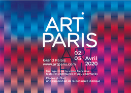 Visuel de communication Art Paris avril 2020