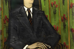 bernard buffet, monsieur hervé, Galerie d’art Cannes, Galerie Hurtebize, victor vasarely, art moderne, modern art, abstraction géométrique, geometric abstraction, peinture, painting