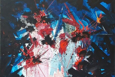 georges mathieu, Galerie d’art Cannes, Galerie Hurtebize, achat tableau art, art moderne, art contemporain, contemporary art, modern art, art abstrait, art figuratif, abstraction lyrique, art abstrait géométrique, peintures, tableau, sculpture, école de paris, hans hartung, robert combas, pierre soulages, marc chagall, georges mathieu, bernard buffet, jean miotte, vasarely, abner