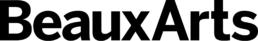 logo blanc de Beaux Arts