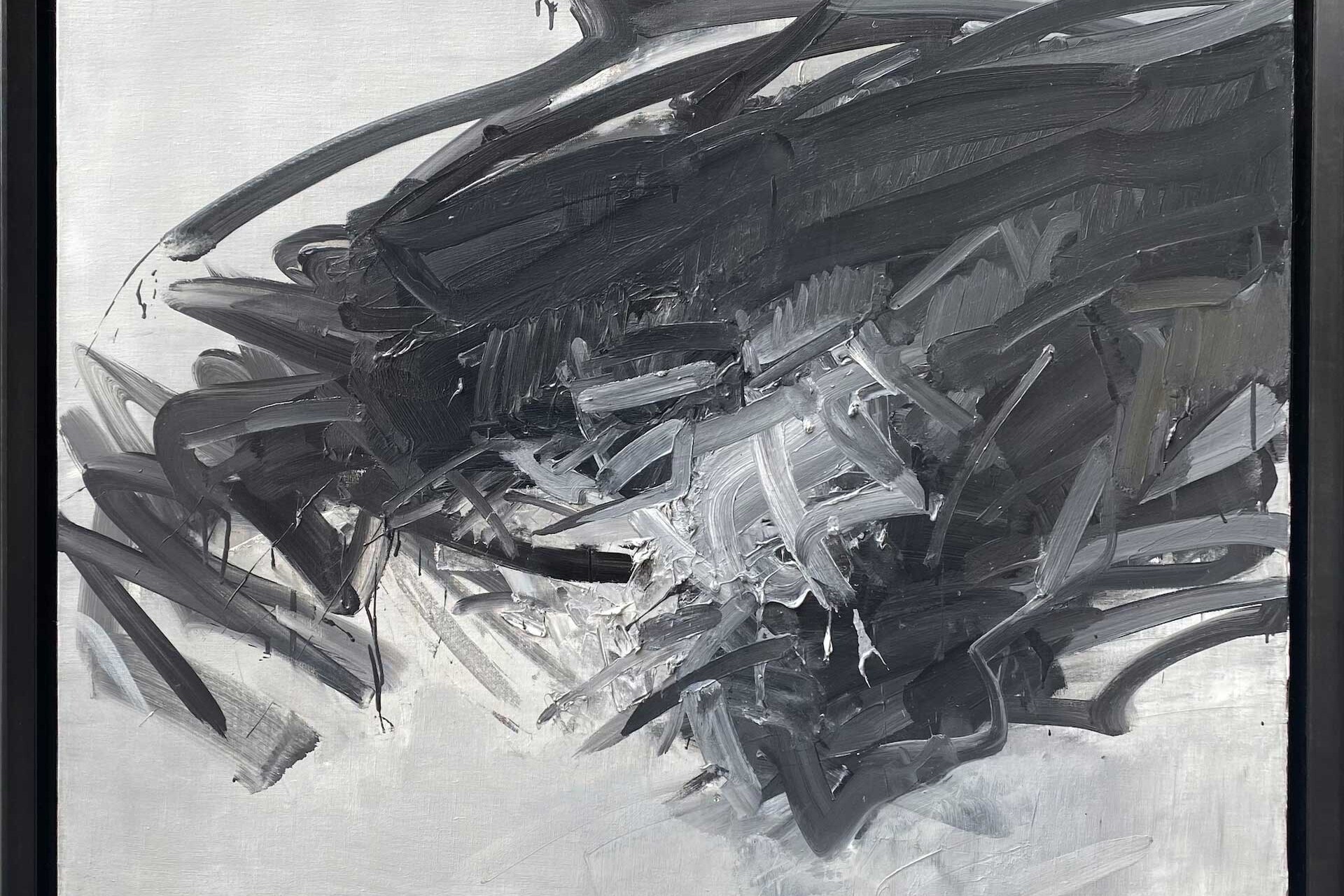 Huile sur toile de 1963 d'André Marfaing