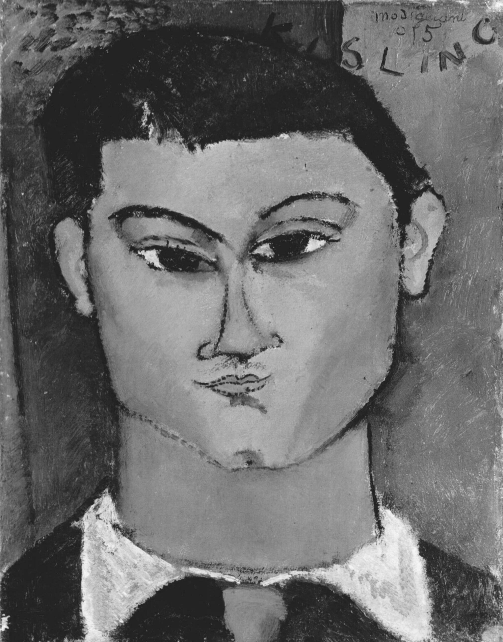 Portrait de Moïse Kisling par Amadeo Mondigliani