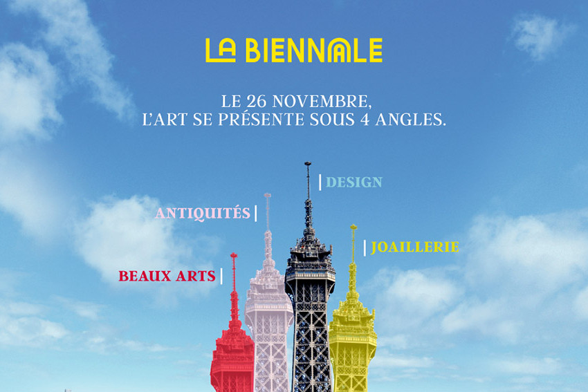 Bannière de la Biennale Paris 2021