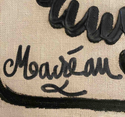Signature de Michel Macréau artiste moderne