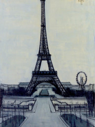 Tour Eiffel de Bernard Buffet de 1955