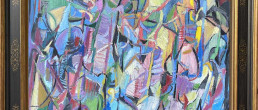 Huile sur toile d'André Lanskoy de 1960 Rêver Toujours