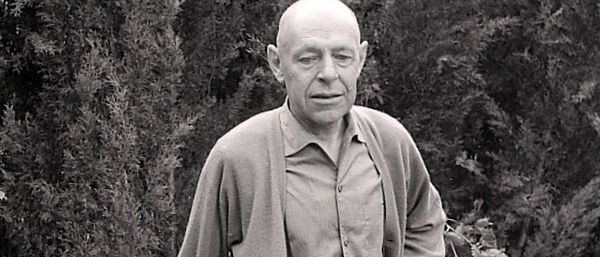 Portrait de Jean Dubuffet artiste moderne art brut