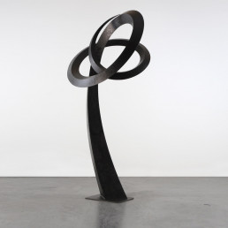Grand Arbre Noir III de Francis Guerrier sculpteur français contemporain