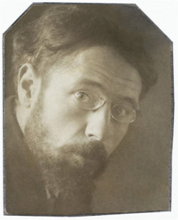 Portrait du Peintre postimpressionniste Pierre Bonnard