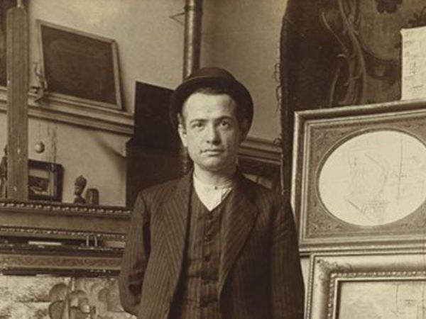 Portrait Auguste Herbin art moderne abstraction