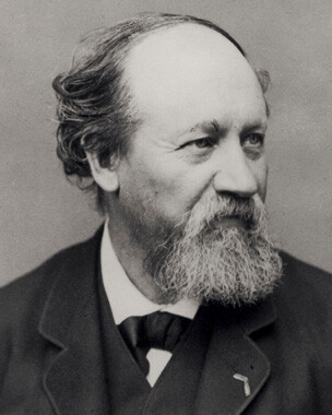 Portrait de l'impressioniste Eug&egrave;ne Boudin