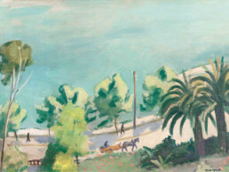 Huile sur toile d'Albert Marquet de 1918