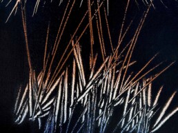 Huile sur toile de 1963 de Hans Hartung