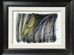 P1972-1 encre sur carton baryté Hans Hartung