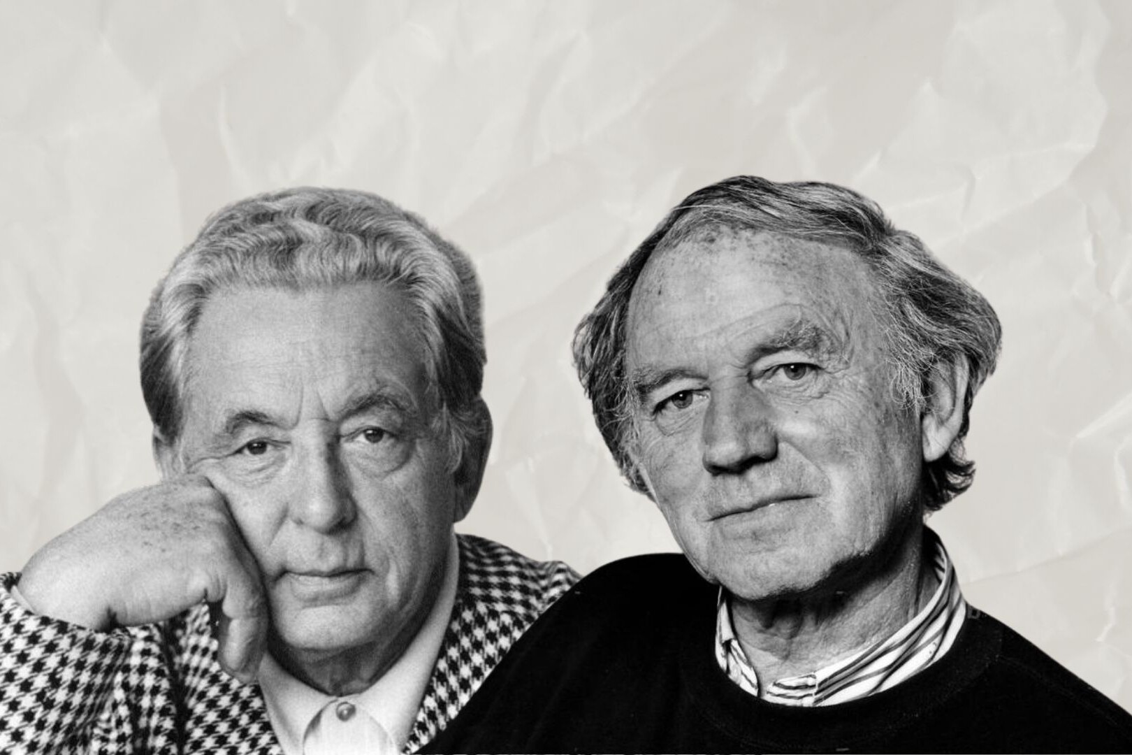 Couverture Destins Croisés Portraits de Hans Hartung et Jean Miotte