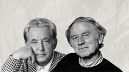 Couverture Destins Croisés Portraits de Hans Hartung et Jean Miotte