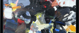 Jean Miotte Huile sur toile 1959