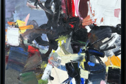 Jean Miotte Huile sur toile 1959