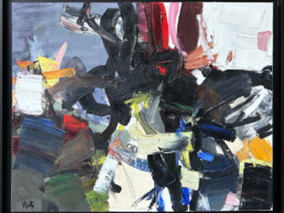 Jean Miotte Huile sur toile 1959