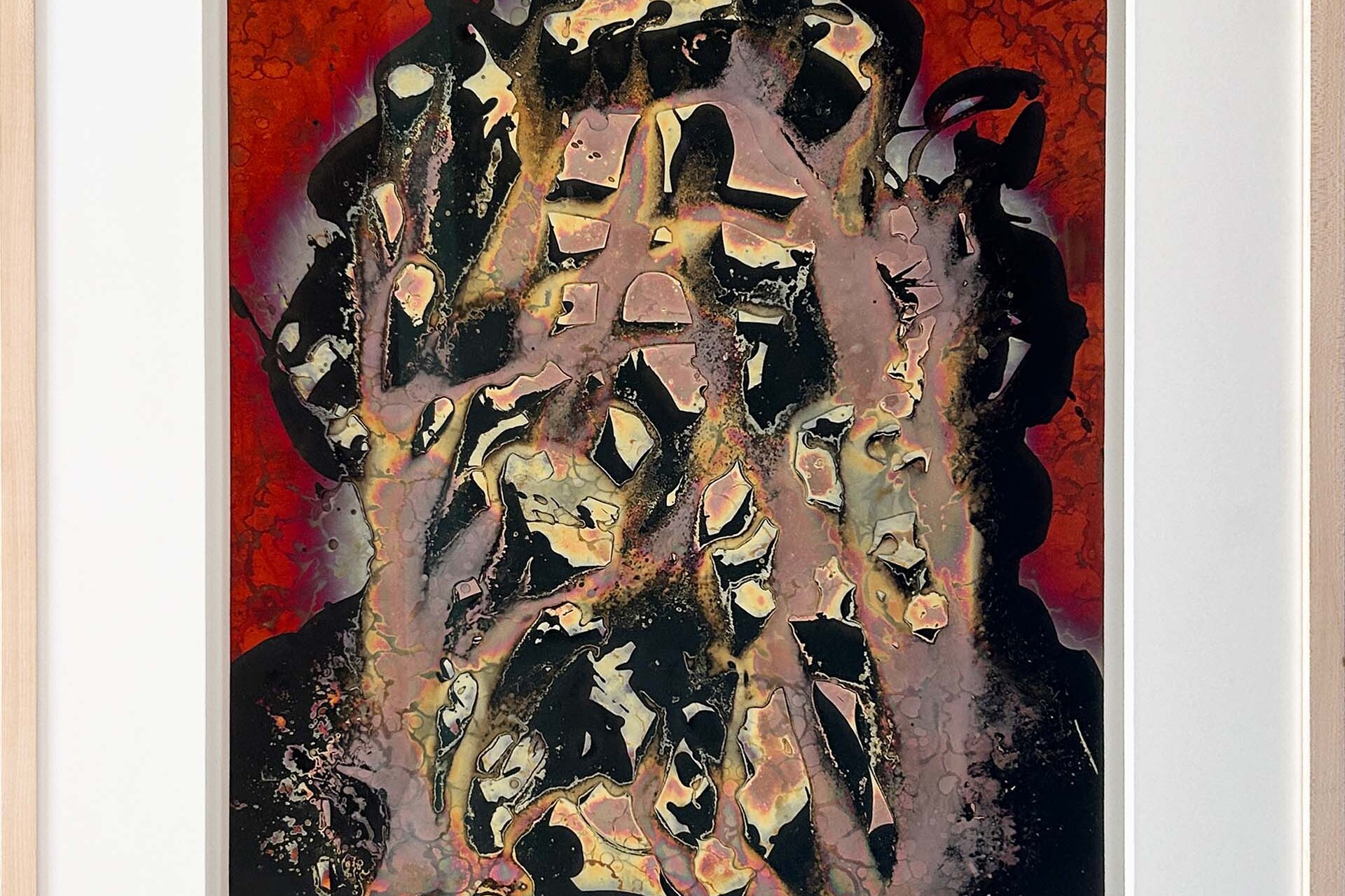 Oeuvre de Arthur Unger sur cuivre