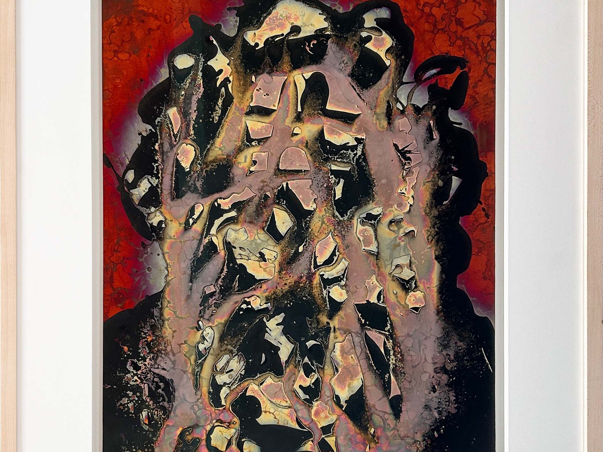 Oeuvre de Arthur Unger sur cuivre