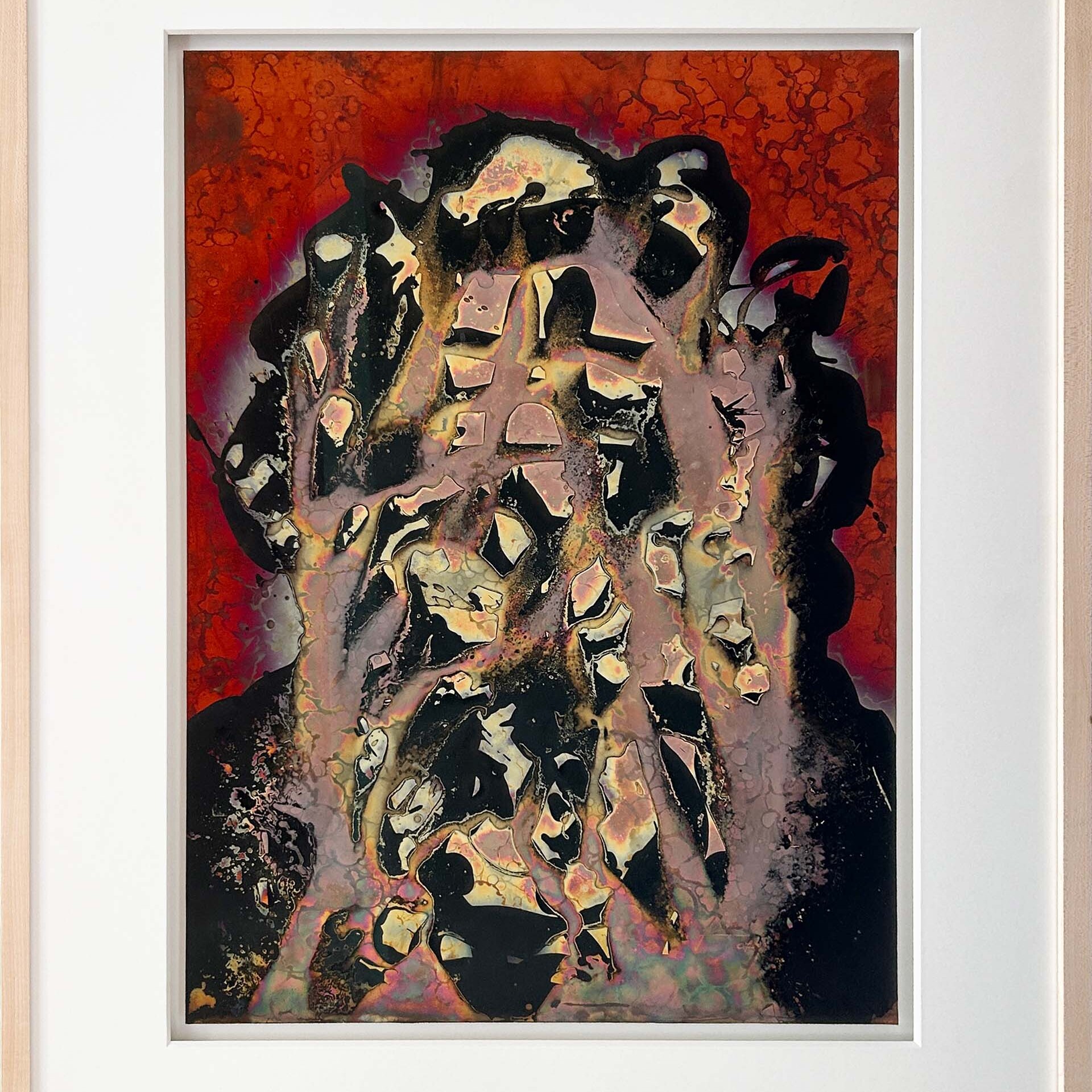 Oeuvre de Arthur Unger sur cuivre