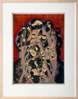 Oeuvre de Arthur Unger sur cuivre