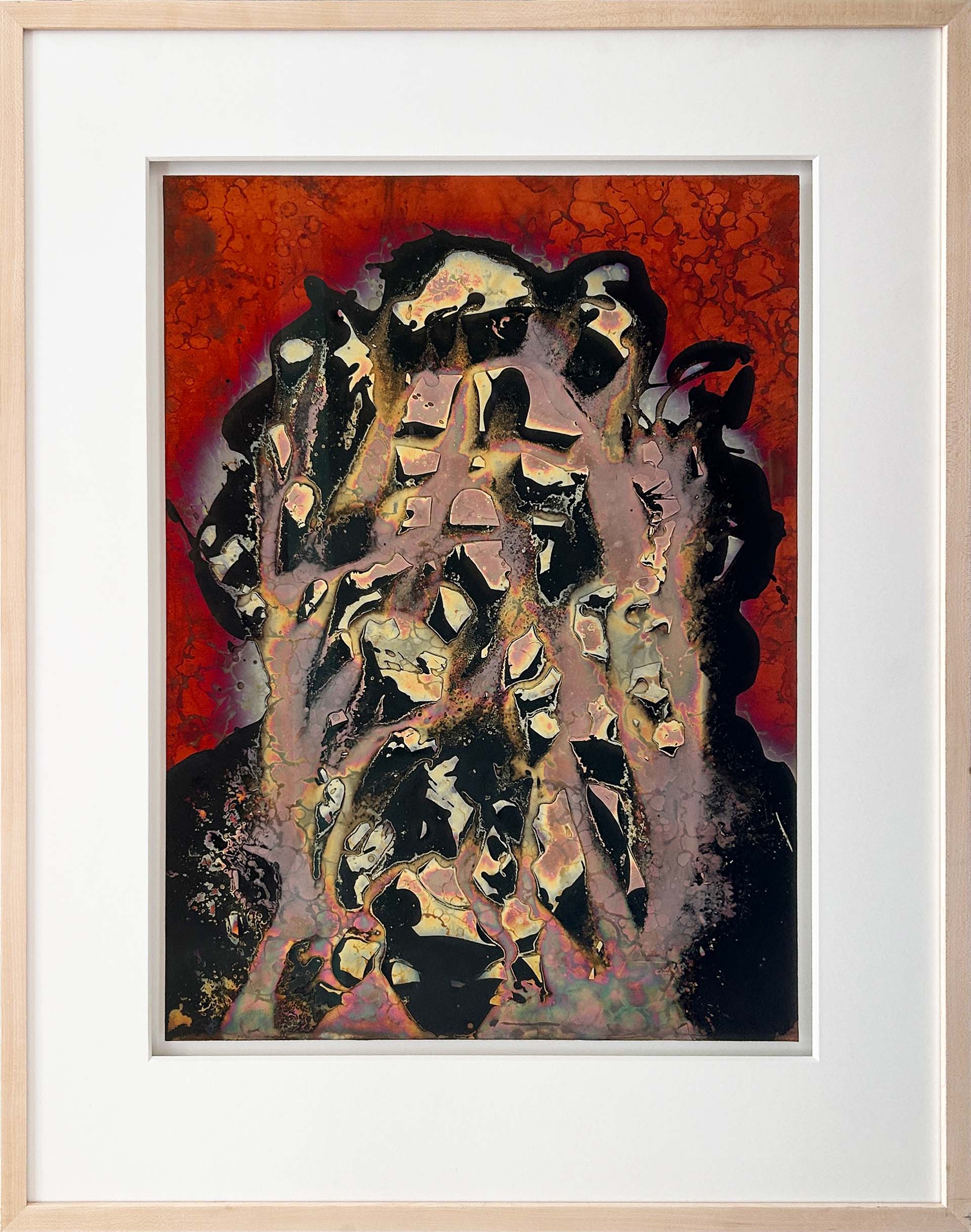 Oeuvre de Arthur Unger sur cuivre