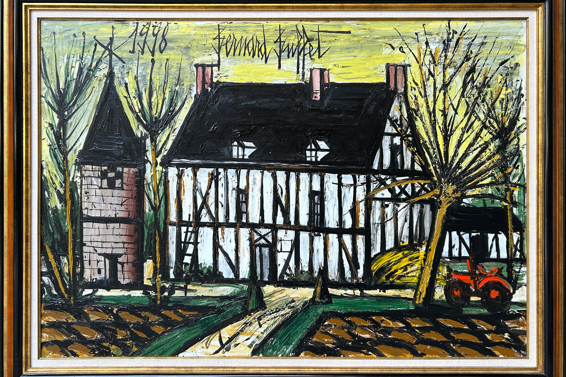 Paysage Normand Bernay Bernard Buffet de 1998