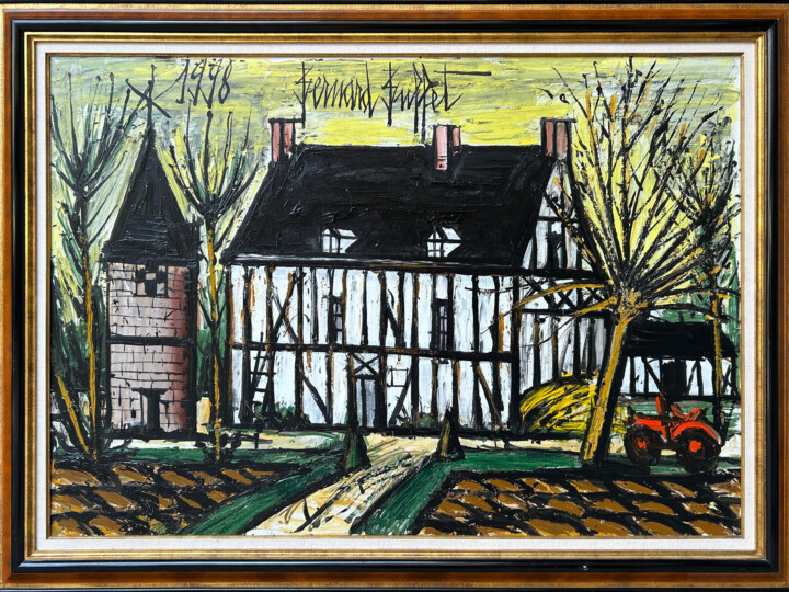 Paysage Normand Bernay Bernard Buffet de 1998