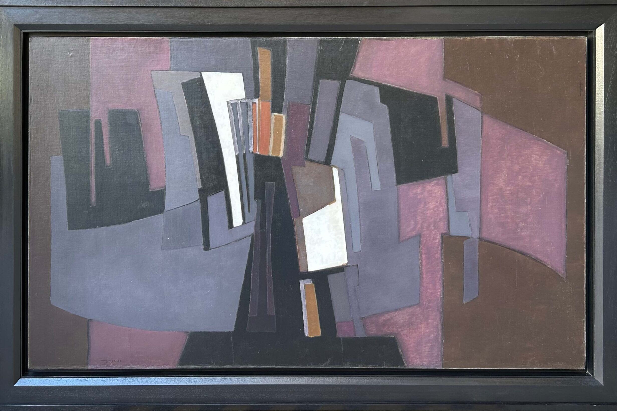 Huile sur toile de Pierre-César Lagage de 1950
