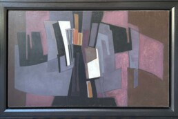 Huile sur toile de Pierre-César Lagage de 1950