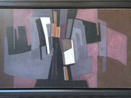 Huile sur toile de Pierre-César Lagage de 1950