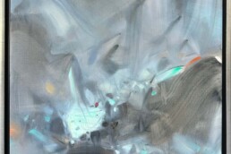Huile sur toile de CHU The-Chun Variations en gris
