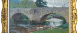 Huile sur toile d'Henri Martin circa 1920