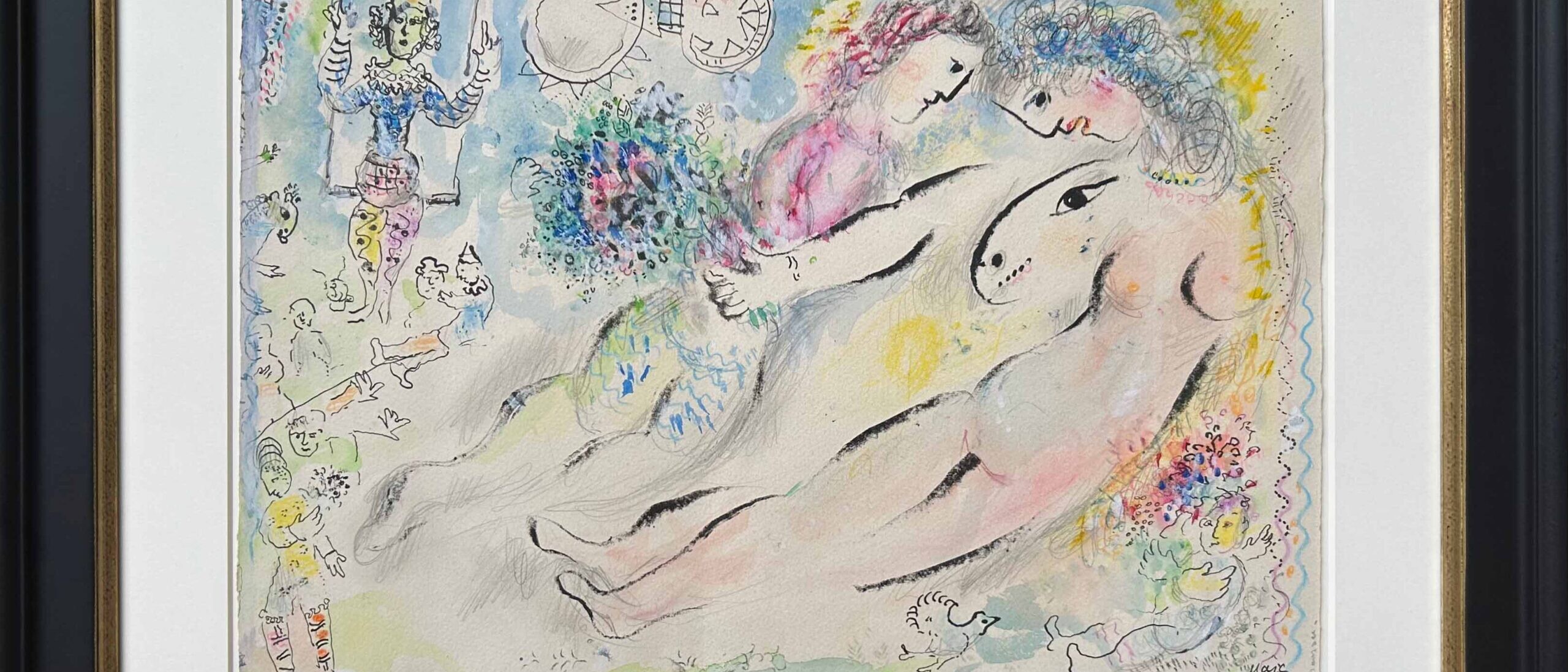 Lumière du cirque Marc Chagall 1969