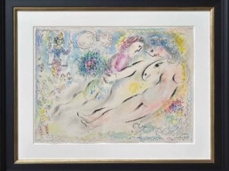 Lumière du cirque Marc Chagall 1969