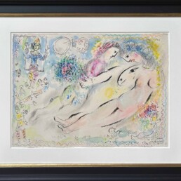 Lumière du cirque Marc Chagall 1969