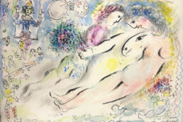 Lumière du crique Marc Chagall 1969
