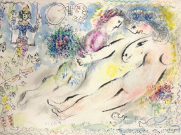 Lumière du crique Marc Chagall 1969