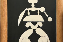 Femme gouache sur papier de Victor Brauner