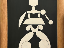 Femme gouache sur papier de Victor Brauner