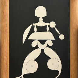 Femme gouache sur papier de Victor Brauner