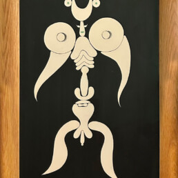 Homme de 1936 gouache Victor Brauner