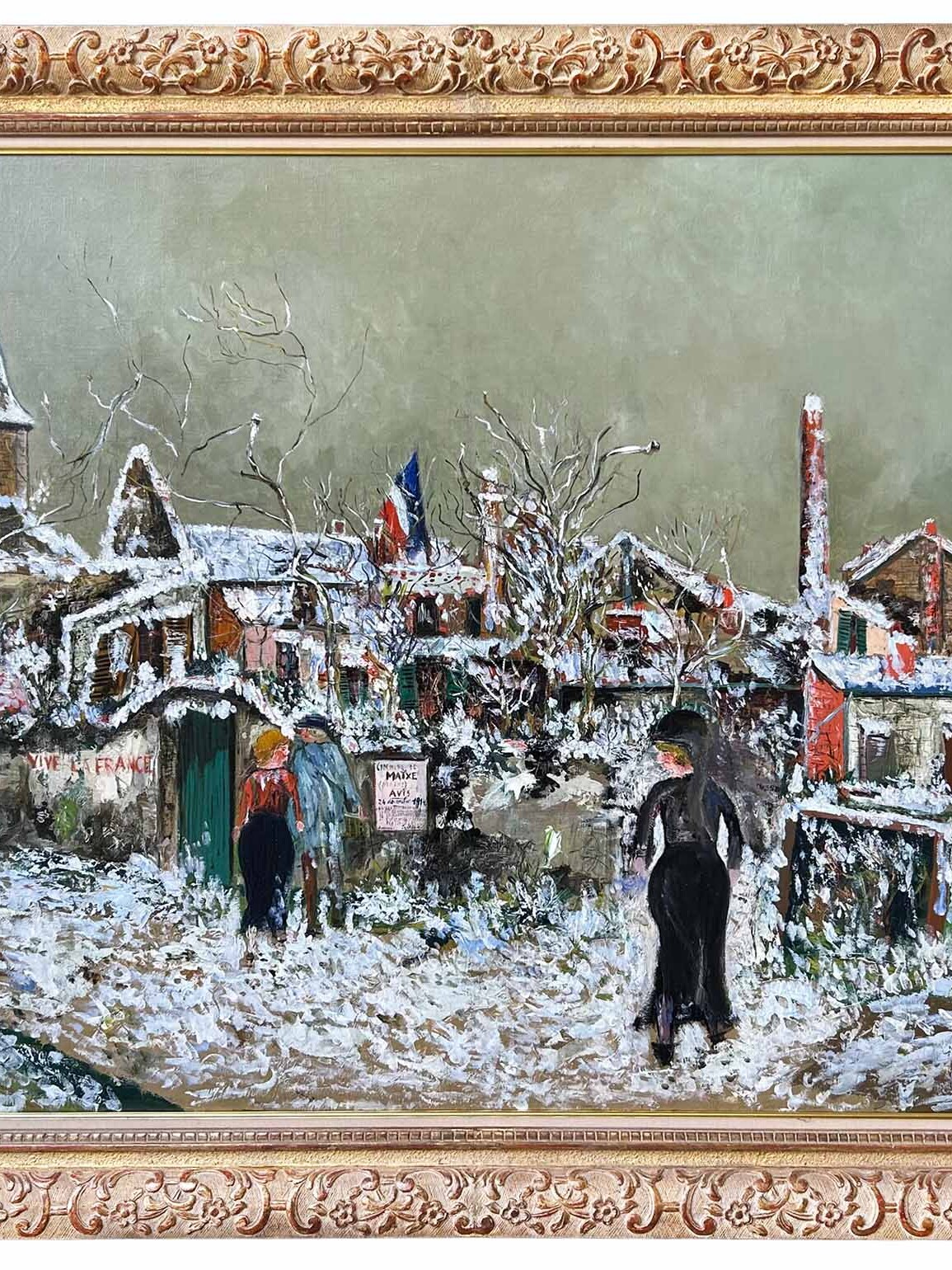 Commune de Maixe de Maurice Utrillo de 1924