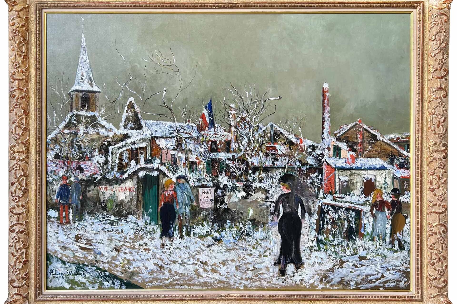 Commune de Maixe de Maurice Utrillo de 1924