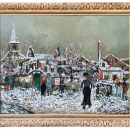 Commune de Maixe de Maurice Utrillo de 1924