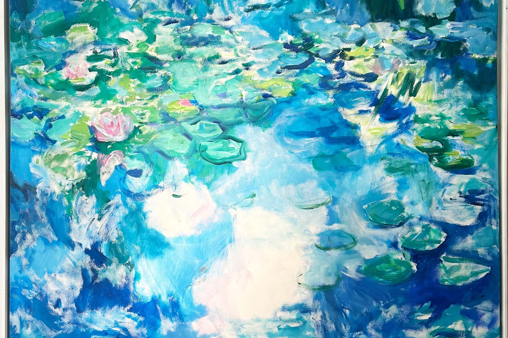 Peinture Josée Nadeau Water Lily