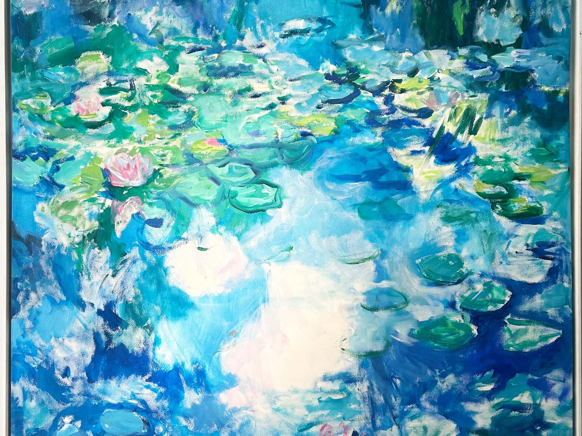 Peinture Josée Nadeau Water Lily